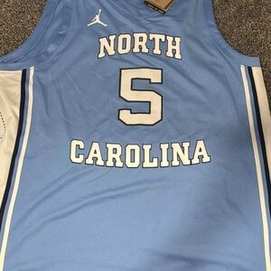 Jordan Carolina Blue Basketball Jersey